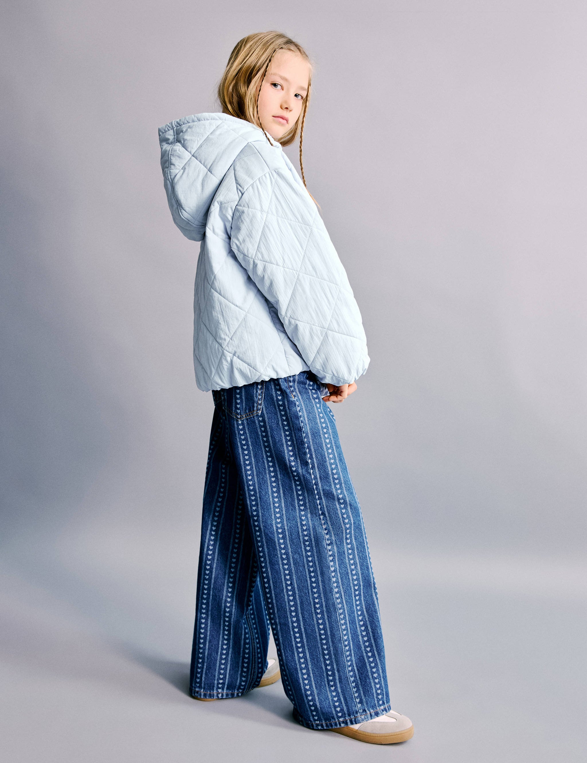 Mango puffer coat freya in celestial-001