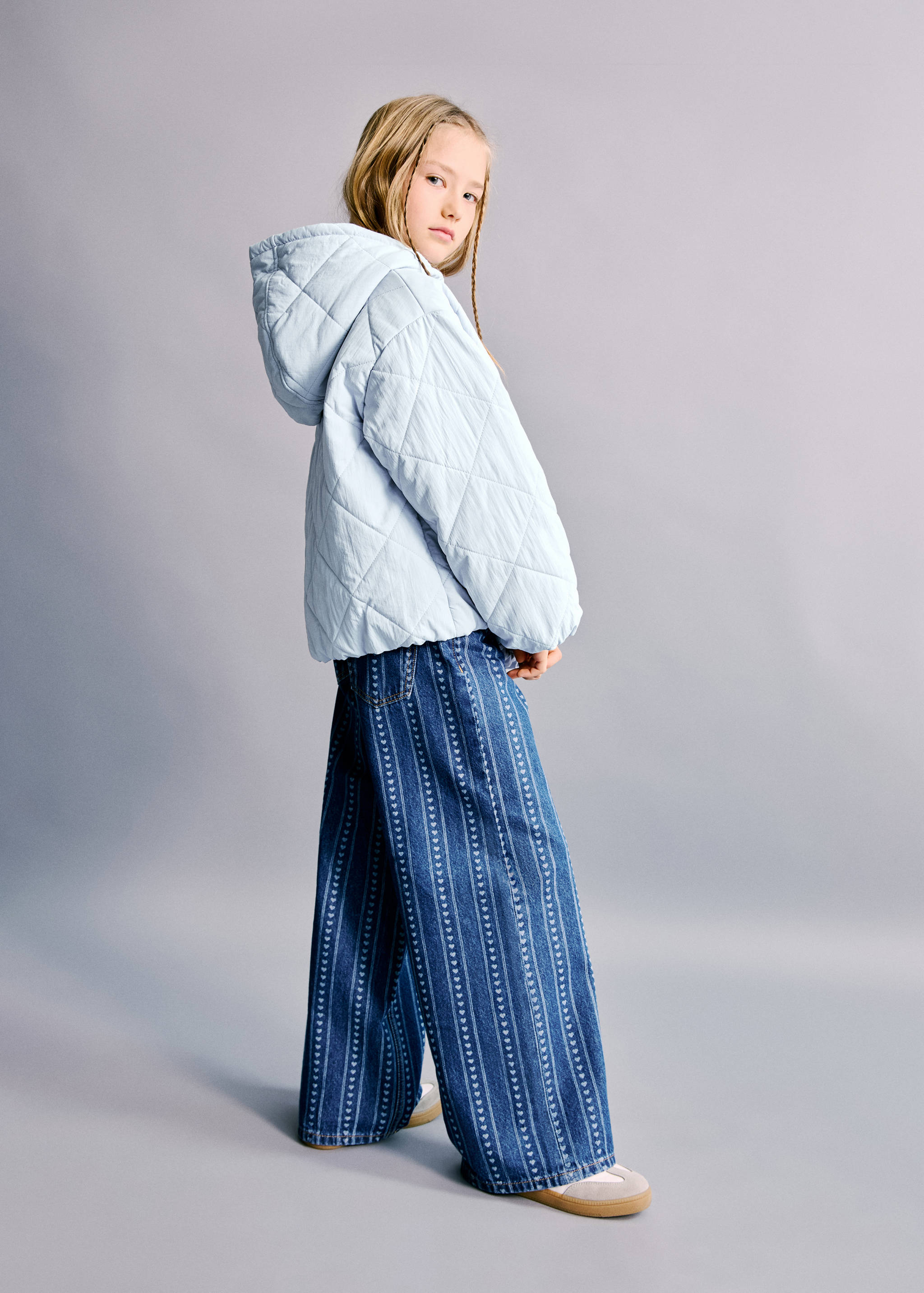 Mango puffer coat freya in celestial-001