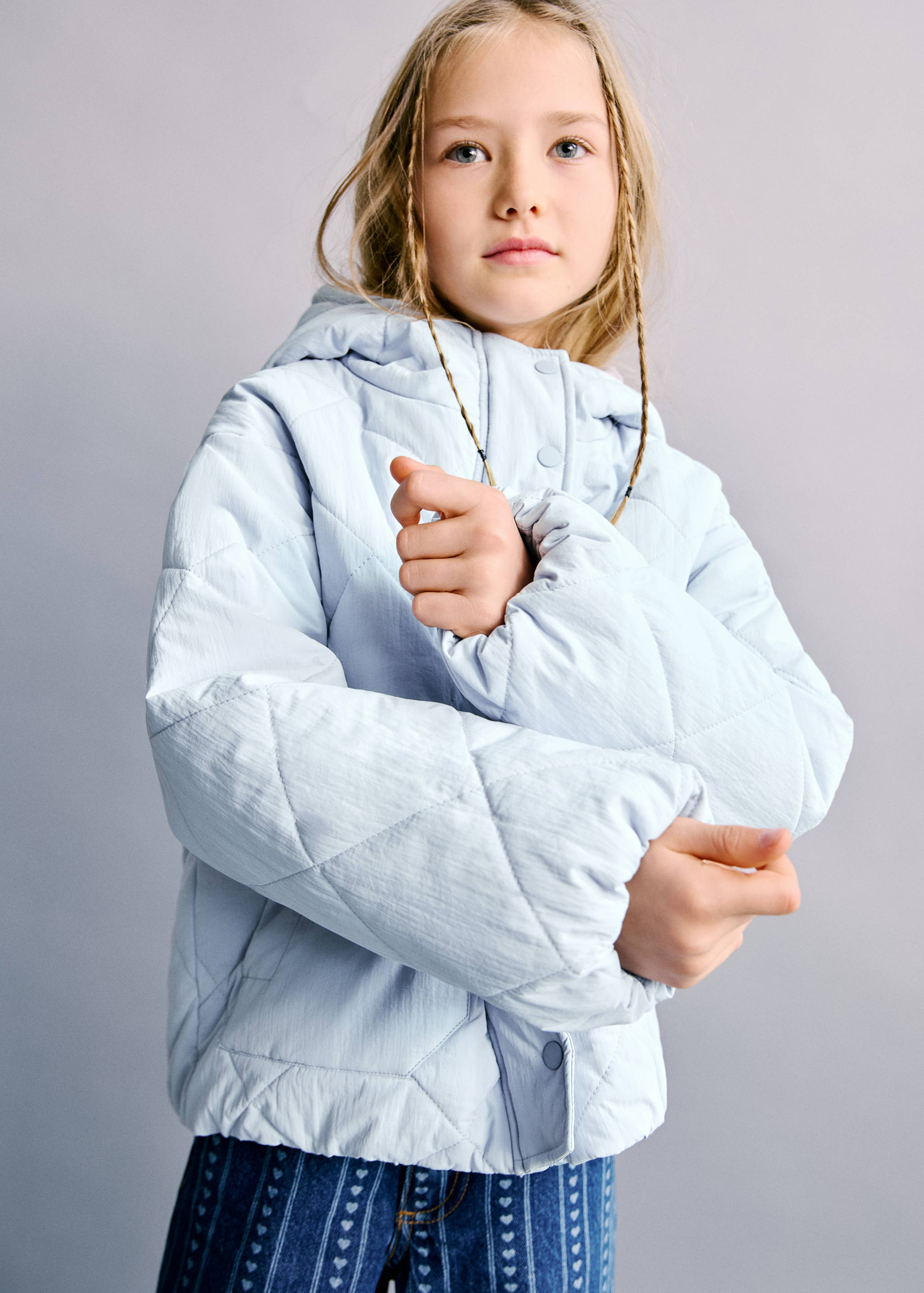 Mango puffer coat freya in celestial-002