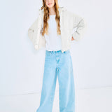 Mango puffer coat freya in grey-001