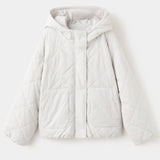 Mango puffer coat freya in grey-021