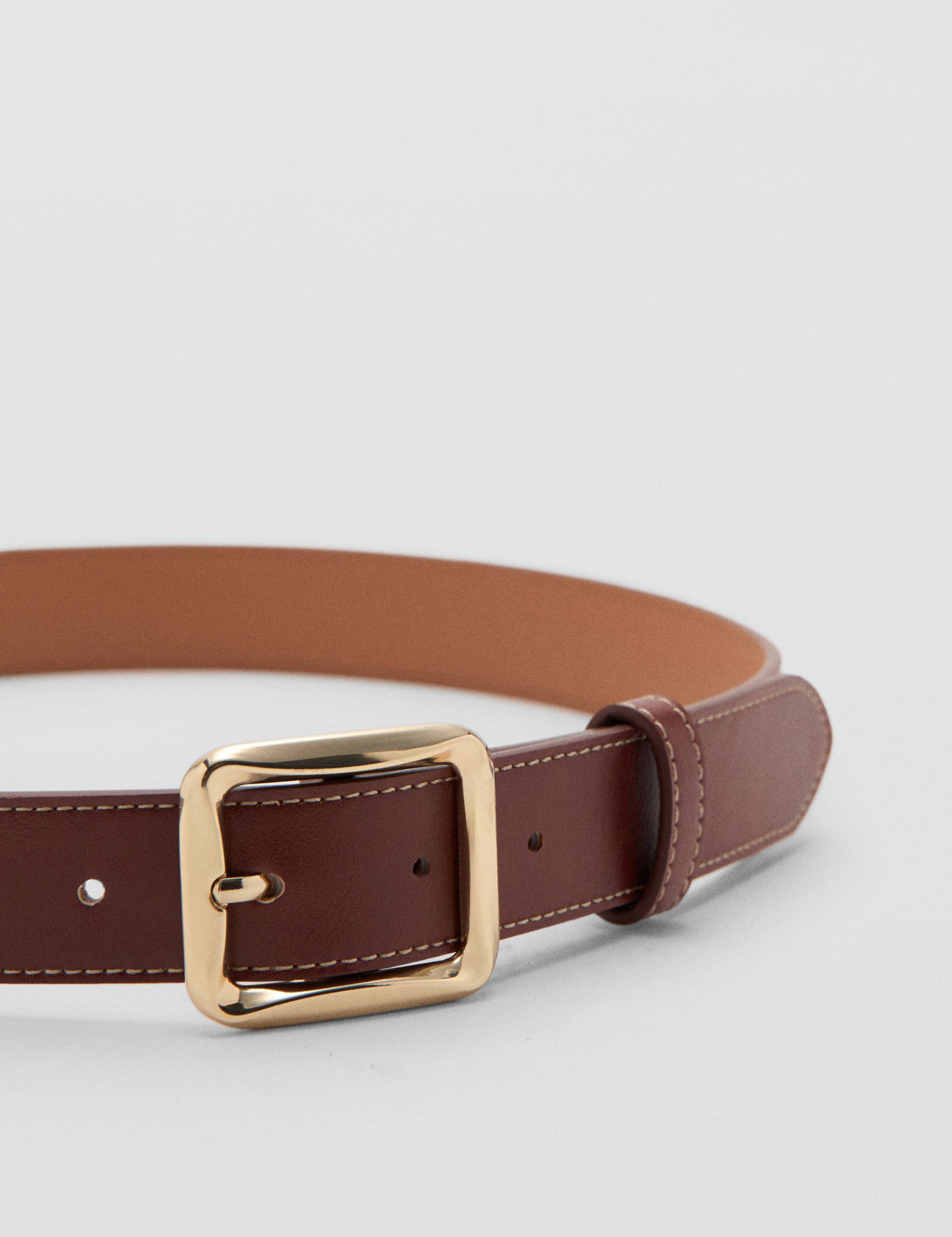 Mango belt billie in brown-052