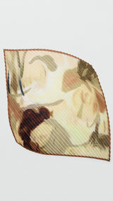Mango kerchief plisee in pastel yellow - Image 2