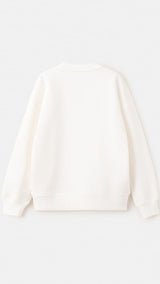 Mango sweatshirt journey in off white - Image 6