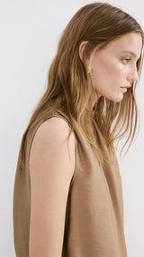 Mango top melow in brown - Image 4