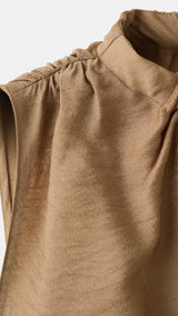 Mango top melow in brown - Image 6