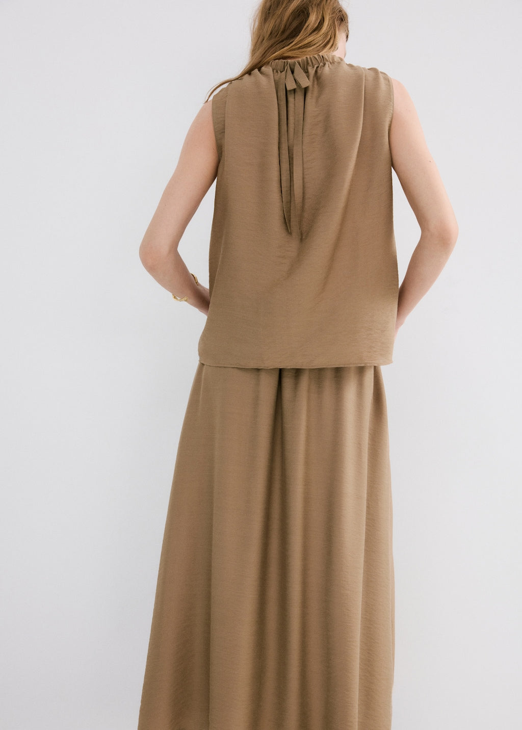 Mango top melow in brown - Image 7