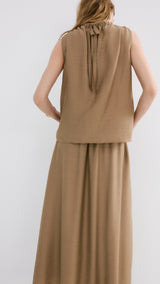 Mango top melow in brown - Image 7