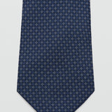 Mango tie stripe in navy - Image 3
