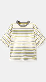 Mango t-shirt espirit in lime - Image 1
