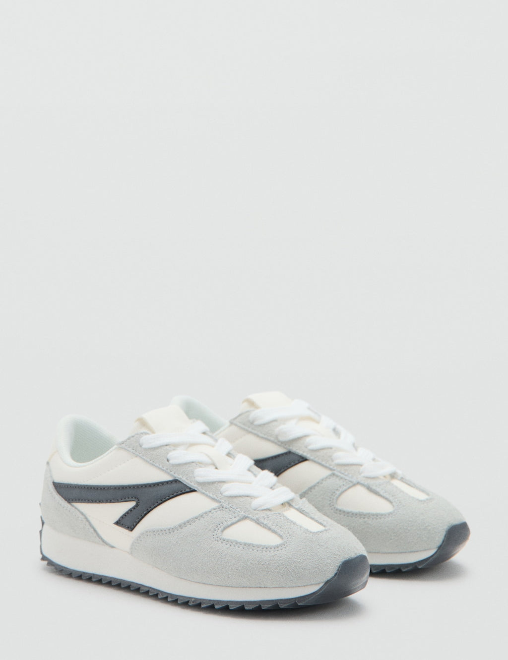 Mango trainers justin in grey - Image 1