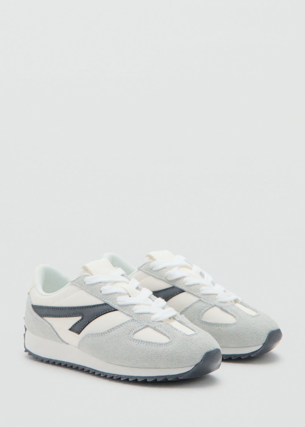 Mango trainers justin in grey - Image 1