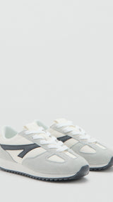Mango trainers justin in grey - Image 1