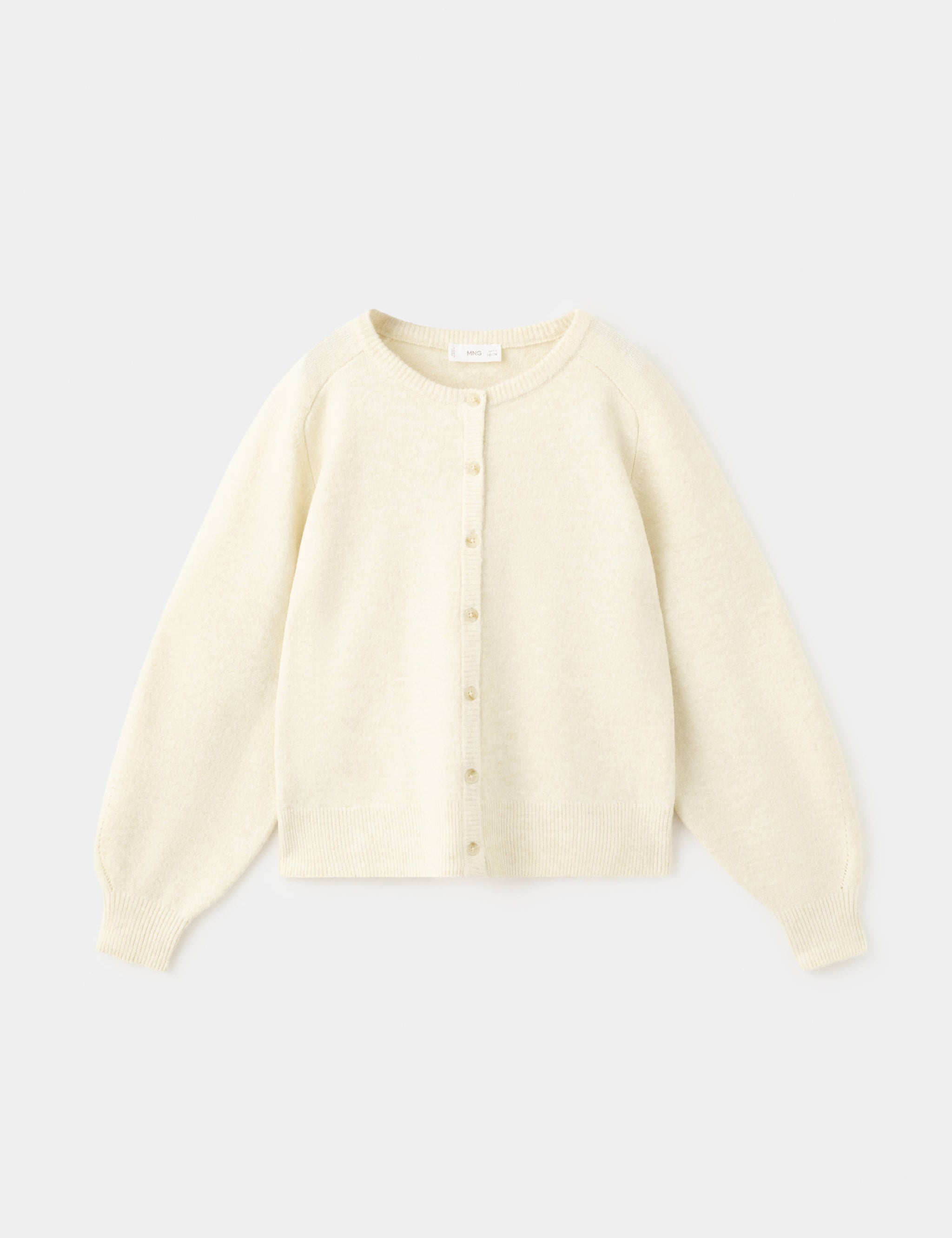 Mango cardigan nina in pastel yellow-021