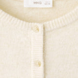 Mango cardigan nina in pastel yellow-023