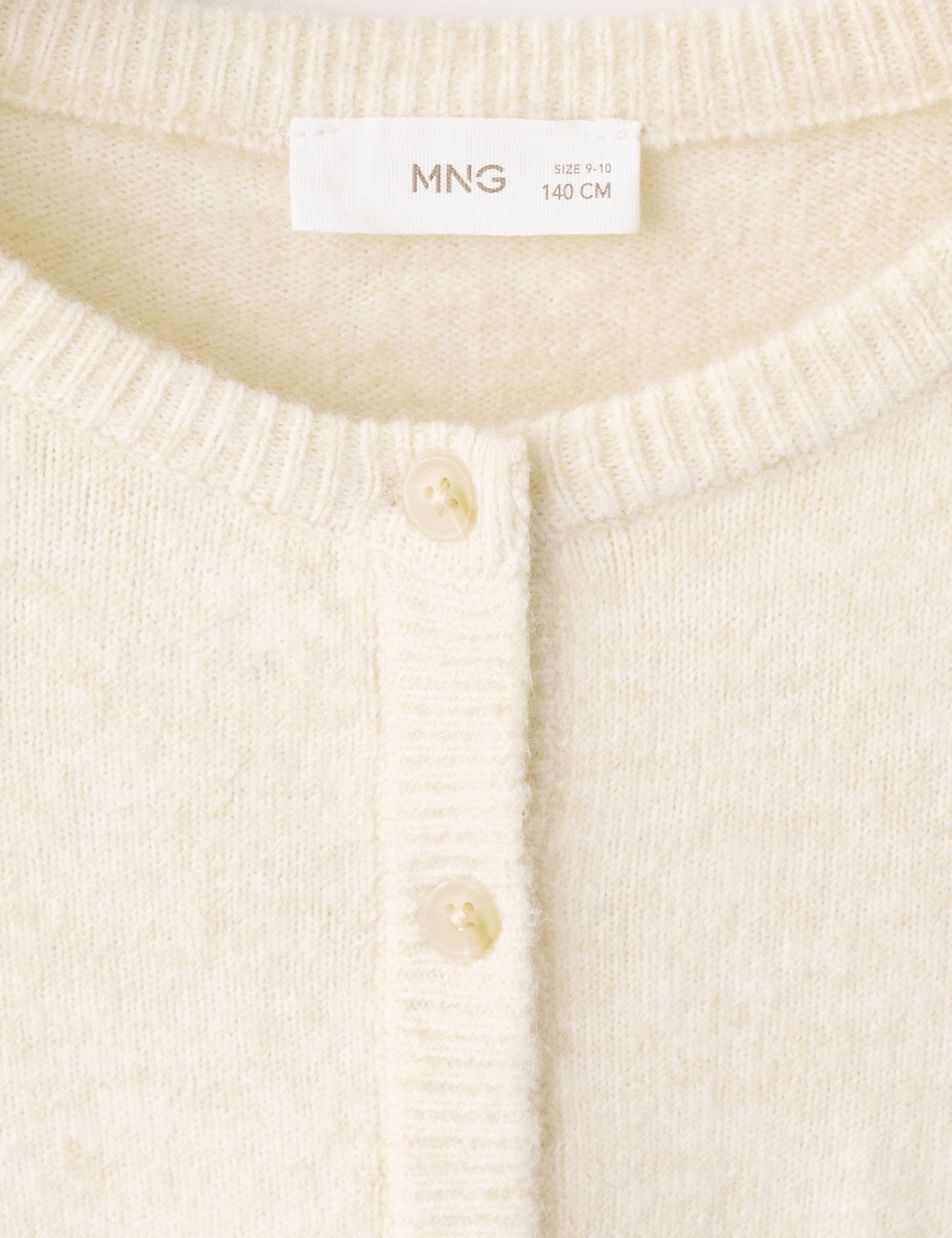 Mango cardigan nina in pastel yellow-023