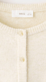 Mango cardigan nina in pastel yellow-023