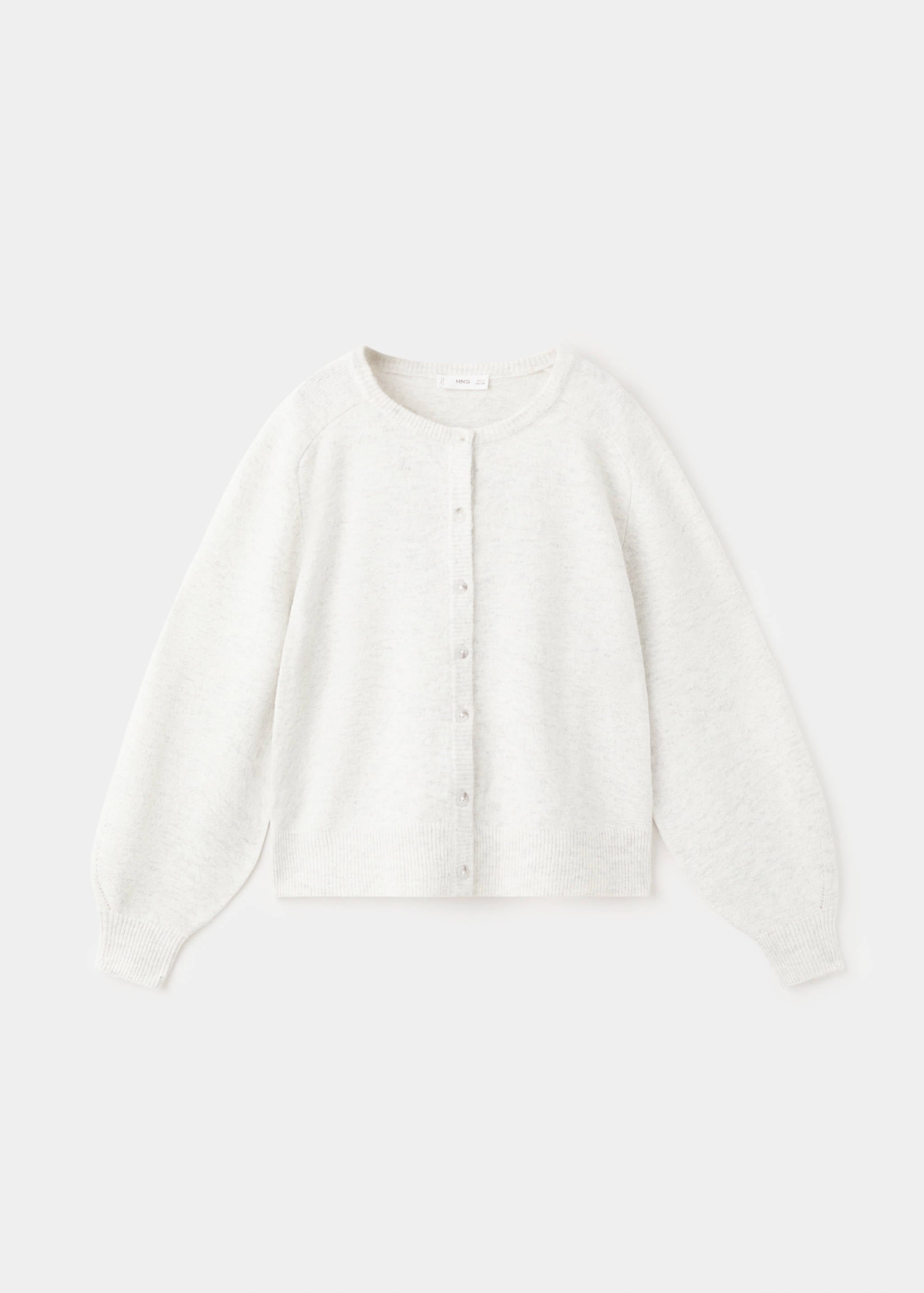 Mango cardigan nina in light vigore grey-021