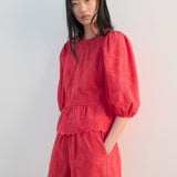 Mango shorts domino in tomato - Image 4