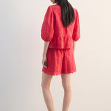 Mango shorts domino in tomato - Image 6