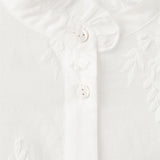 Mango blouse rufla in off white - Image 5