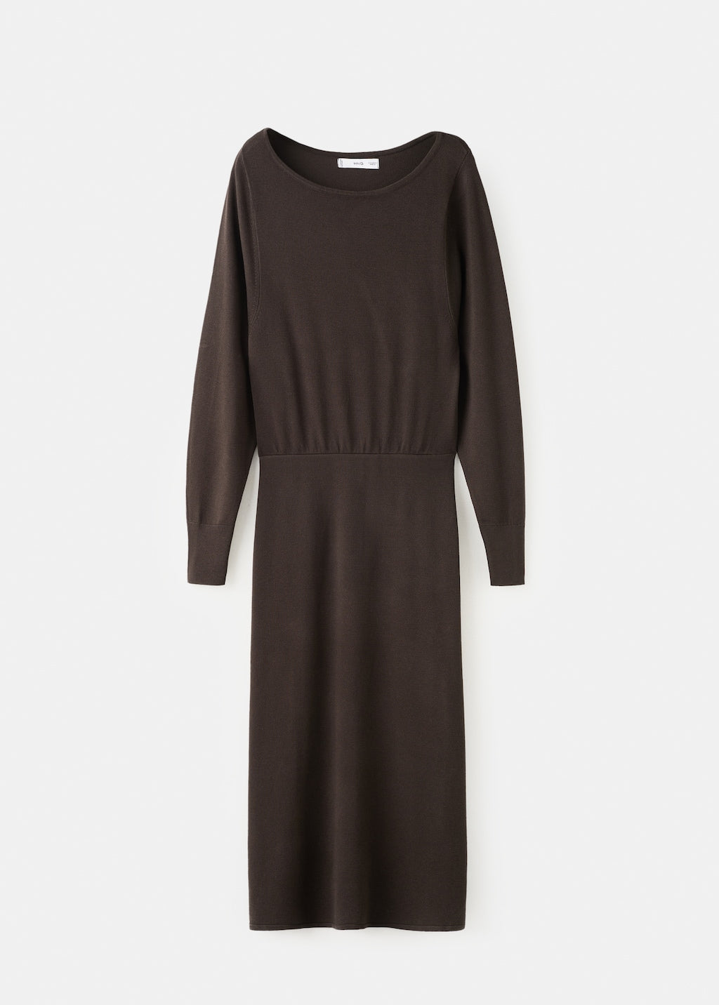 Mango dress carota in chocolate - Image 2