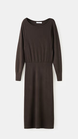 Mango dress carota in chocolate - Image 2