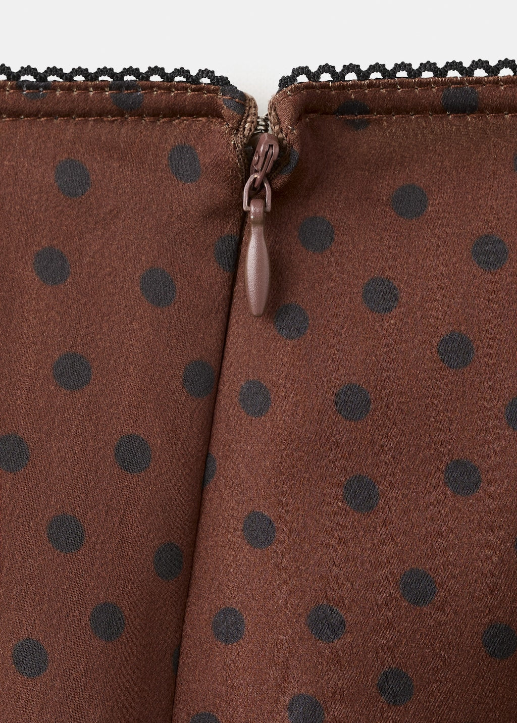Mango skirt doty in brown - Image 3