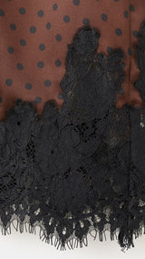 Mango skirt doty in brown - Image 4