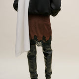 Mango skirt doty in brown - Image 5