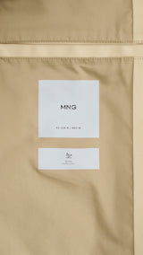 Mango trenchcoat chayton in beige - Image 3