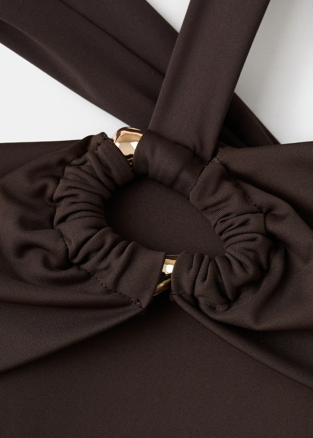 Mango swimsuit tracia in brown - Image 6