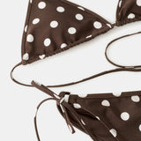Mango bikini top calesia in brown - Image 3
