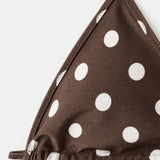 Mango bikini top calesia in brown - Image 4