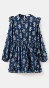 Mango dress pristi in navy - Image 1