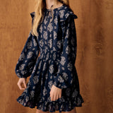 Mango dress pristi in navy - Image 3