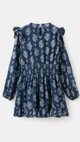 Mango dress pristi in navy - Image 5
