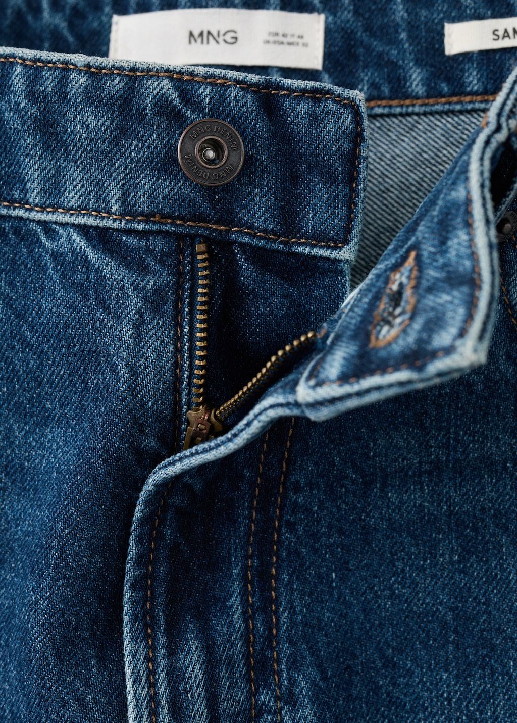 Mango jeans sammy in dark denim - Image 3