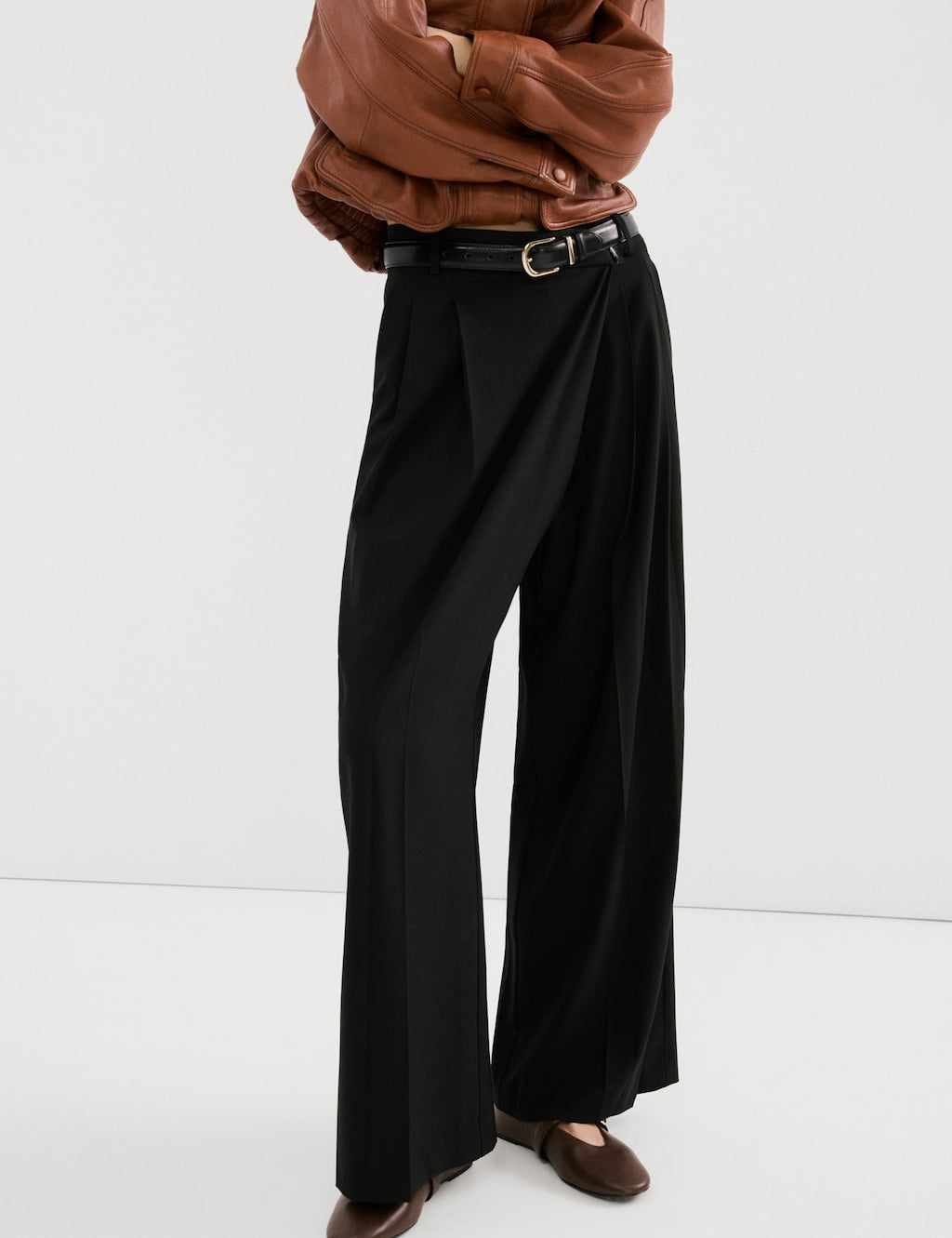 Mango trousers anna in black - Image 1