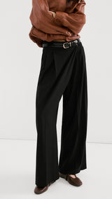 Mango trousers anna in black - Image 1