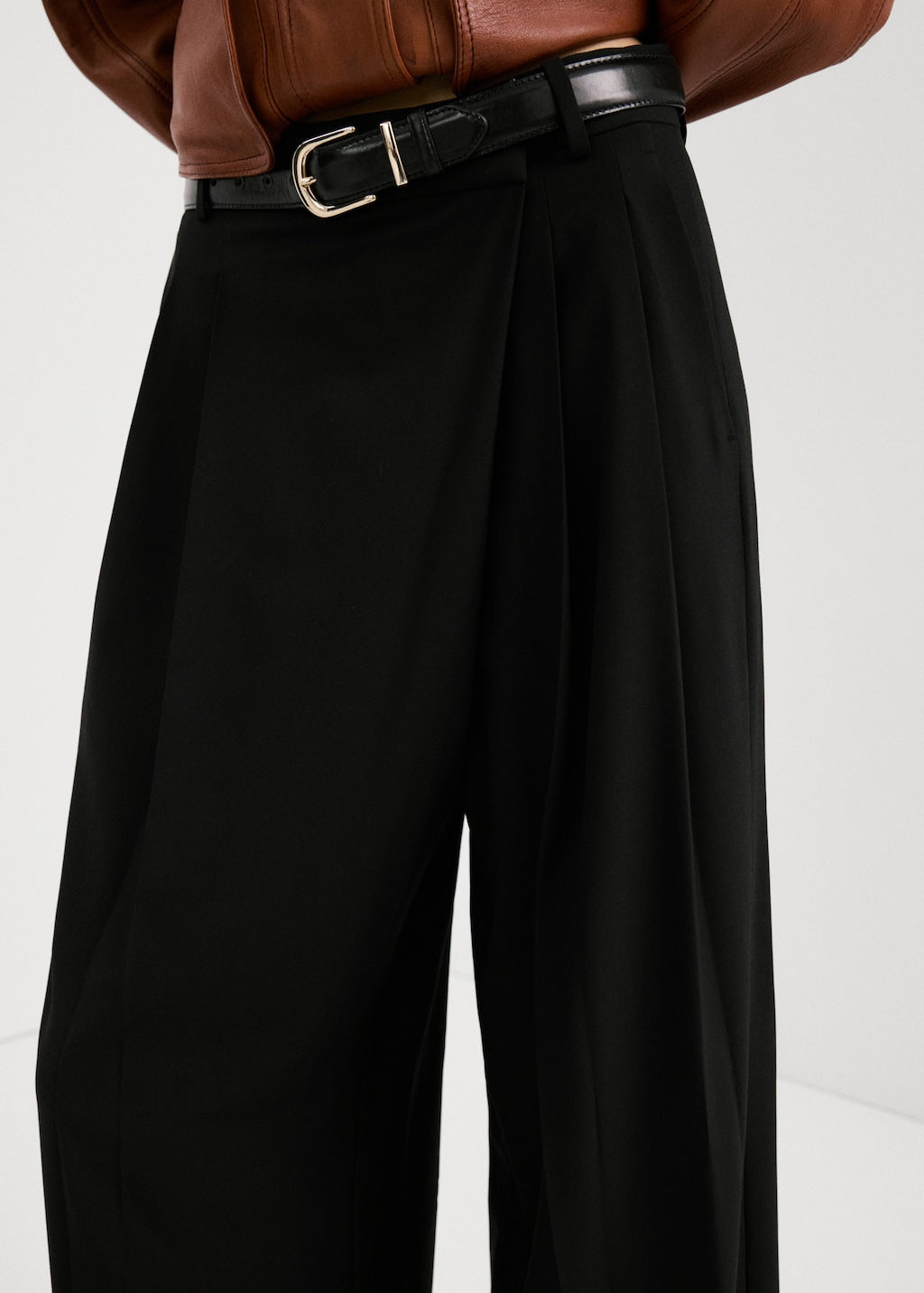 Mango trousers anna in black - Image 5