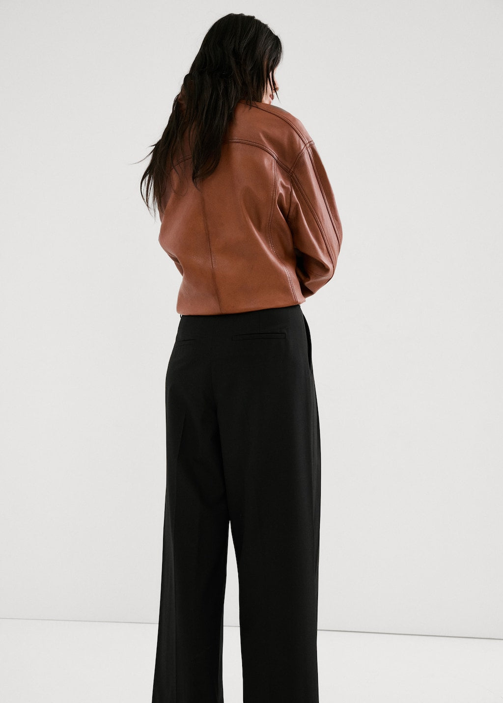 Mango trousers anna in black - Image 7