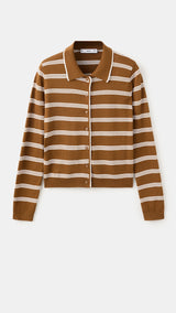 Mango cardigan copenh in toffee - Image 2