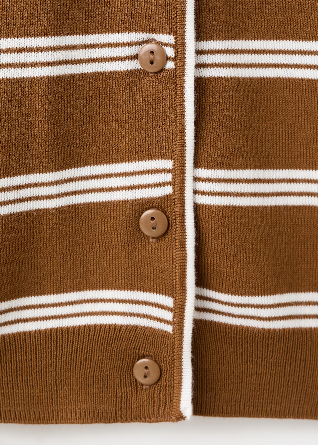 Mango cardigan copenh in toffee - Image 3