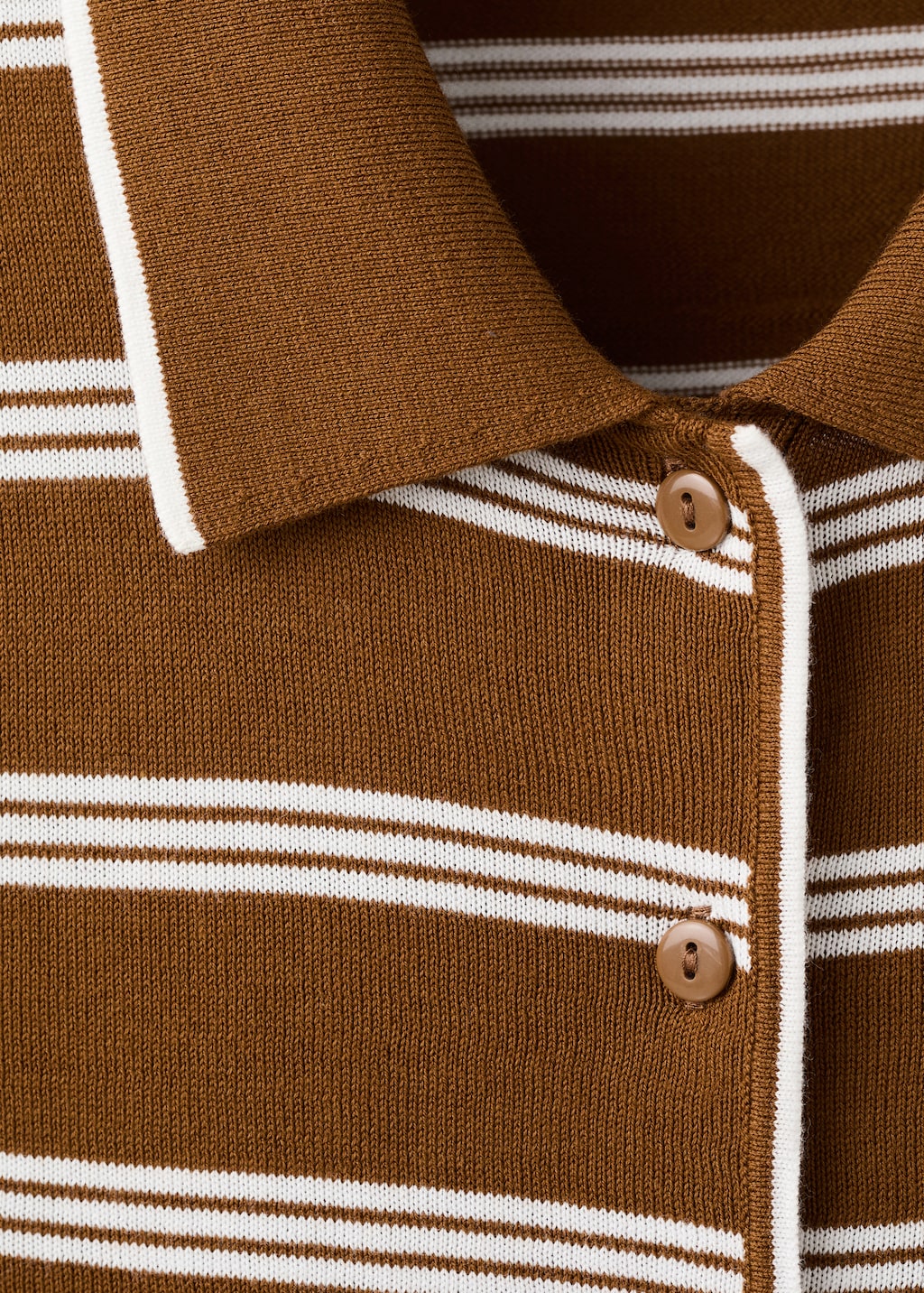Mango cardigan copenh in toffee - Image 4