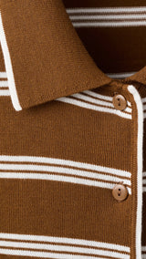Mango cardigan copenh in toffee - Image 4
