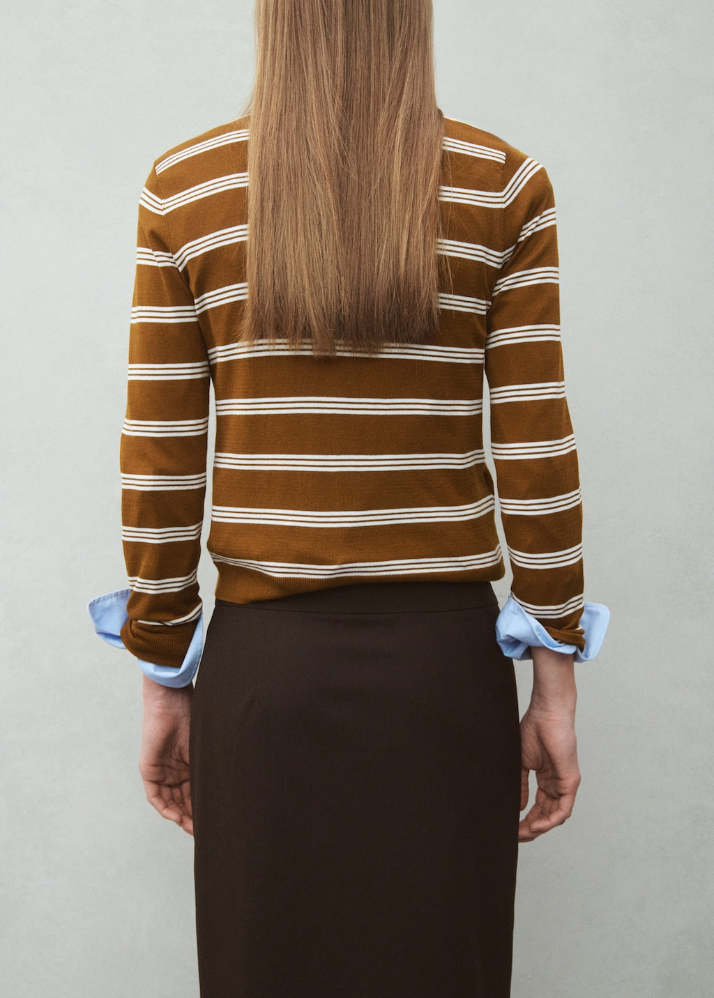 Mango cardigan copenh in toffee - Image 5