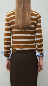 Mango cardigan copenh in toffee - Image 5