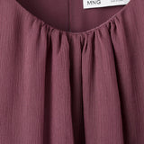 Mango dress cake in eggplant
