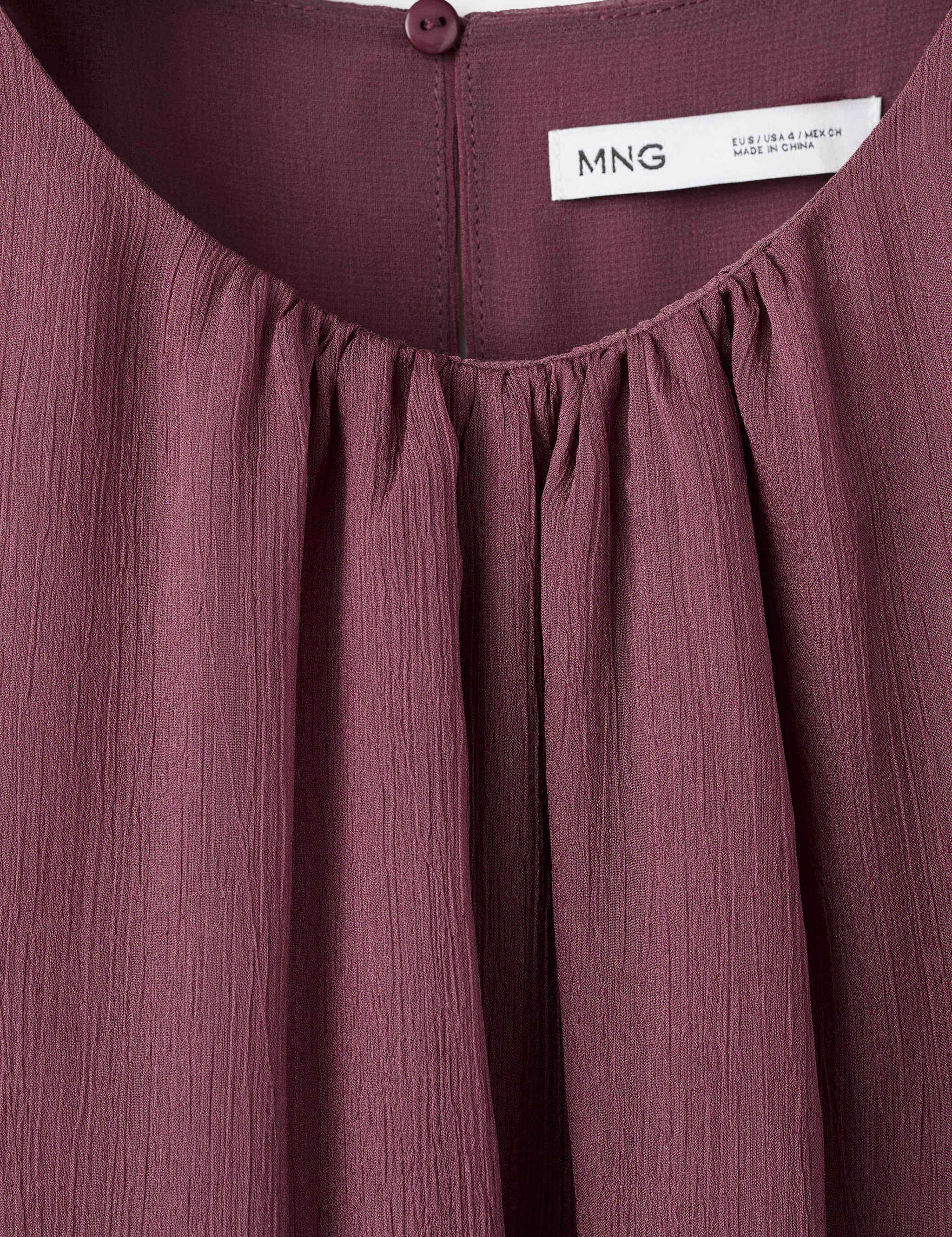 Mango dress cake in eggplant